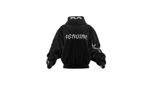R3 BLACK HOODIE