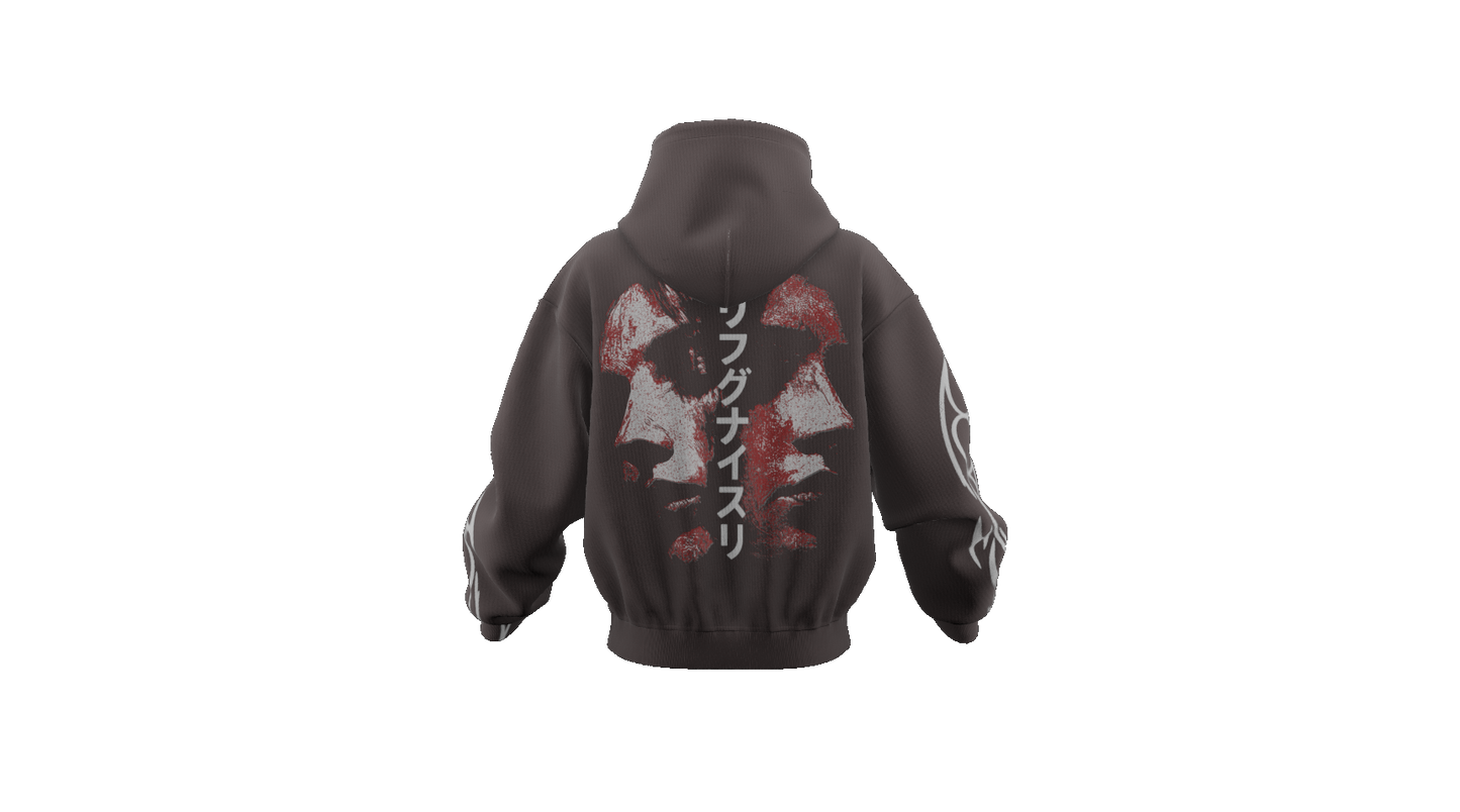 R3 GREY HOODIE