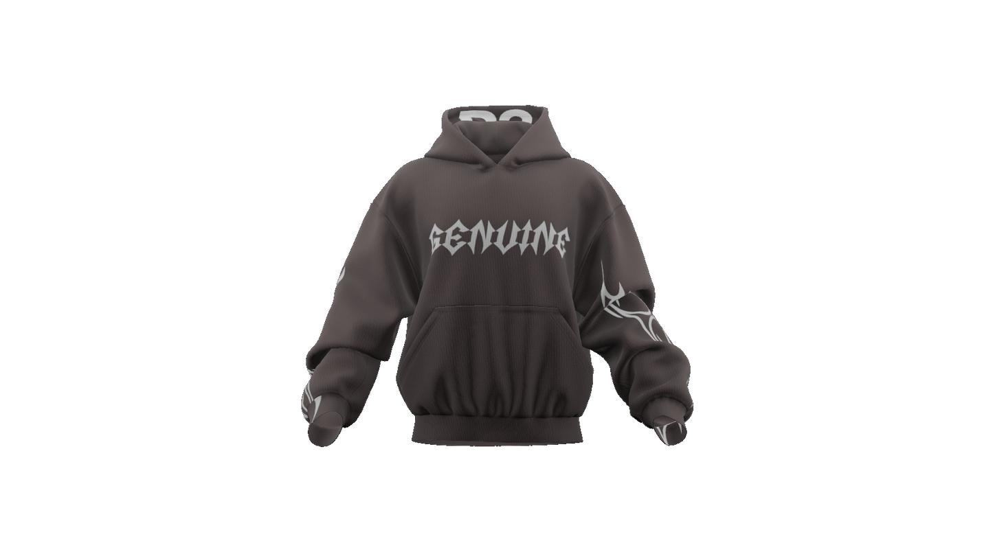 R3 GREY HOODIE